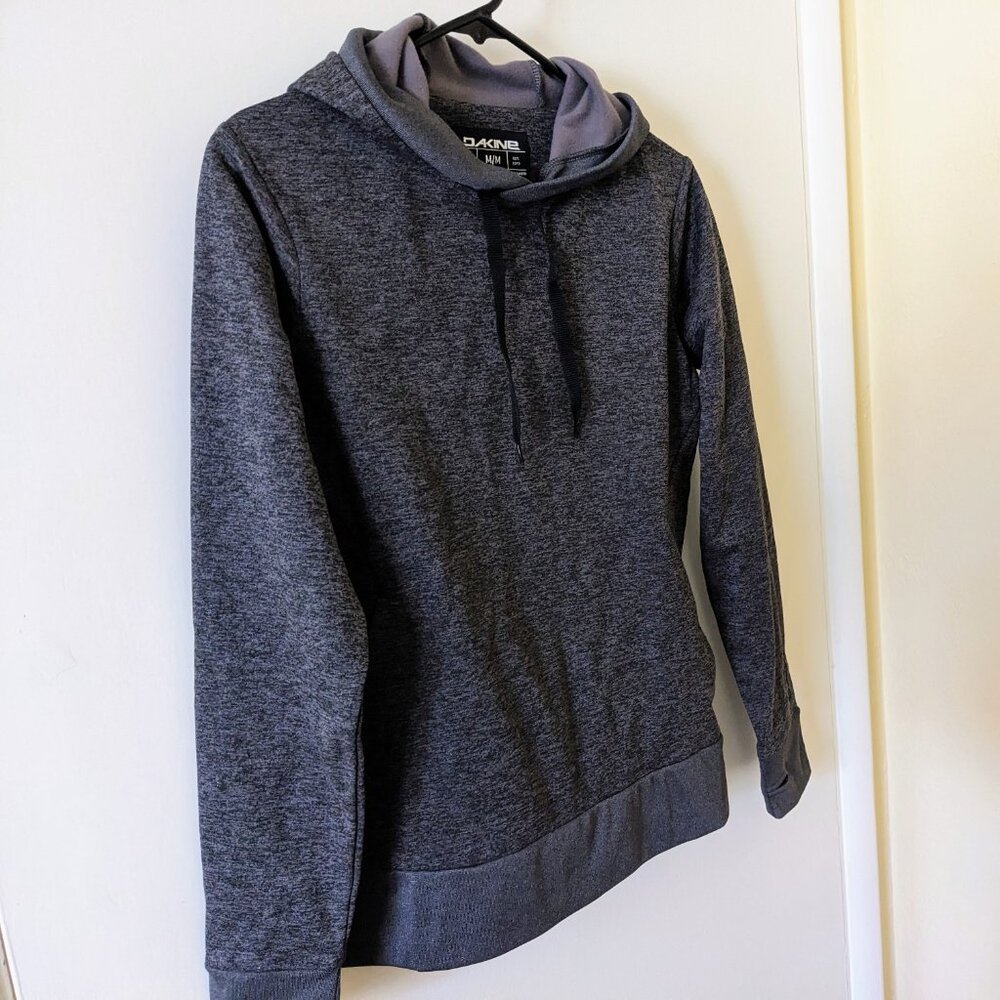 DAKINE Women's Liberator Performance Fleece Pullover Hoodie Black/Grey